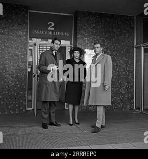 Agatha, laß das Morden sein!, Krimikomödie, Deutschland 1960, Regie : Dietrich Haugk, Darsteller: Banque D'Images