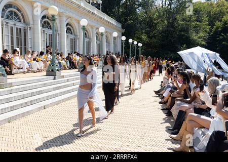 New York, Vereinigte Staaten. 07 septembre 2023. BUCI fait ses débuts lors de la Fashion week de New York le 2023 septembre - New York City ; États-Unis ; 07/09/2023 Credit : dpa/Alamy Live News Banque D'Images