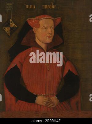 Portrait de Jacoba de Bavière, comtesse de Hollande et de Zélande (Jacqueline, comtesse de Hainaut), anonyme, après c. 1480 Banque D'Images