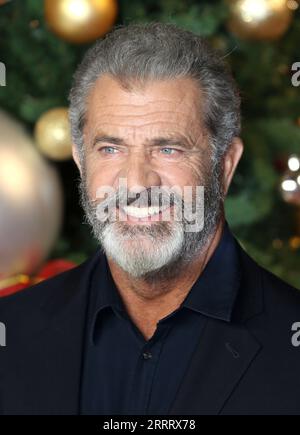 Londres, Royaume-Uni. 16 novembre 2017. Mel Gibson assiste à la première britannique de 'Daddy's Home 2' au vue West End à Londres. (Photo Fred Duval/SOPA Images/Sipa USA) crédit : SIPA USA/Alamy Live News Banque D'Images