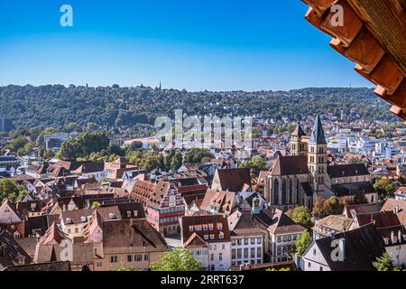 BADEN-WUERTTEMBERG : ESSLINGEN AM NECKAR - ST. DIONYSIUS Banque D'Images