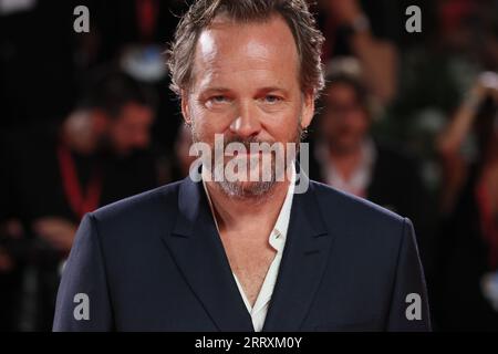 Peter-Sarsgaard assiste au tapis rouge du film « mémoire » au 80e Festival International du film de Venise le 08 septembre 2023 à Venise, en Italie. ©P Banque D'Images