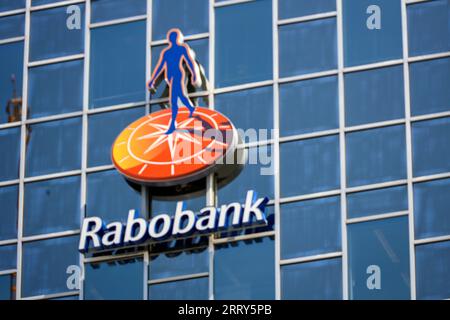 Siège social de la Rabobank au Croeselaan à Utrecht aux pays-Bas Banque D'Images