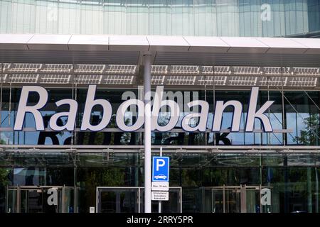 Siège social de la Rabobank au Croeselaan à Utrecht aux pays-Bas Banque D'Images