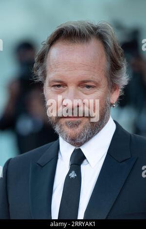 Venise, Italie. 09 septembre 2023. Peter Sarsgaard présent au tapis rouge de clôture dans le cadre du 80e Festival du film de Venise (Mostra) à Venise, Italie, le 09 septembre 2023. Photo Aurore Marechal/ABACAPRESS.COM crédit : Abaca Press/Alamy Live News Banque D'Images