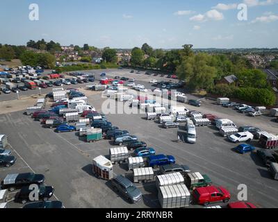 9 septembre 2023 Melton Mowbray Livestock Market, Leicestershire Banque D'Images