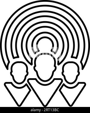 Icône inclusion. - Utilisation parfaite pour les fichiers imprimés et les présentations, la conception et le développement de sites Web, matériel promotionnel, illustrations ou tout type Illustration de Vecteur