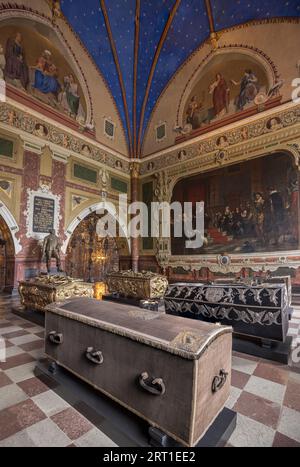 Chapelle Christian IV à la cathédrale de Roskilde - Roskilde, Danemark Banque D'Images