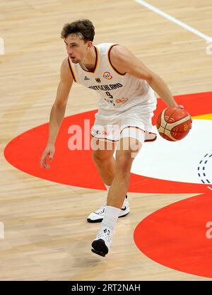 Pasay, Indonésie. 10 septembre 2023. Basket-ball, coupe du monde, Serbie - Allemagne, Knockout round, finale, l'Allemand Franz Wagner en action. Crédit : Matthias Stickel/dpa/Alamy Live News Banque D'Images