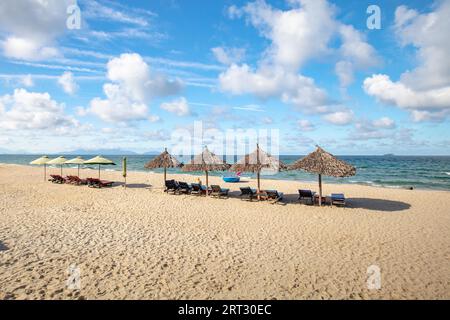 Le quartier populaire de la plage an Bang près de Hoi an au Vietnam Banque D'Images