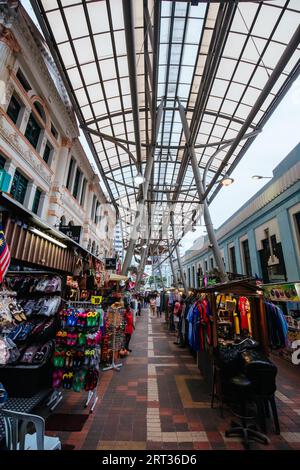 KUALA LUMPUR, MALAISIE, 20 mars 2019 : rue commerçante Kasturi Walk à Kuala Lumpur, Malaisie Banque D'Images