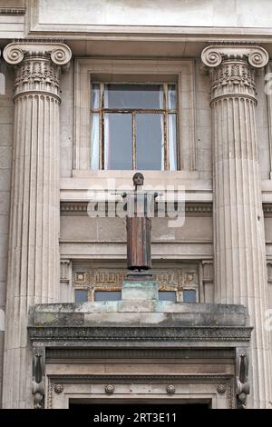 Conçu pour la National provincial Bank of England par leurs architectes internes F. C. R. Palmer et W. F. C Holden et construit en 1926-27 Banque D'Images
