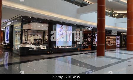 Dubaï, Émirats arabes Unis - 09-10-2023: "ALDO" Outlet dans Burjuman Mall Banque D'Images