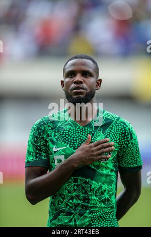 Akwa Ibom, Nigeria. 10 septembre 2023. Nigeria vs Sao Tomé, qualifications de la coupe d'Afrique des Nations de la CAF. Victor Modo crédit : Victor Modo/Alamy Live News Banque D'Images