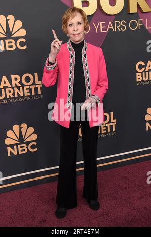 26 avril 2023, Hollywood, Californie, USA : Carol Burnett arrive pour Carol Burnett : 90 ans de rire + Love Tapping à Avalon Hollywood. (Image de crédit : © Lisa O'Connor/ZUMA Press Wire) USAGE ÉDITORIAL SEULEMENT! Non destiné à UN USAGE commercial ! Banque D'Images