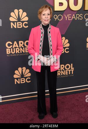 26 avril 2023, Hollywood, Californie, USA : Carol Burnett arrive pour Carol Burnett : 90 ans de rire + Love Tapping à Avalon Hollywood. (Image de crédit : © Lisa O'Connor/ZUMA Press Wire) USAGE ÉDITORIAL SEULEMENT! Non destiné à UN USAGE commercial ! Banque D'Images