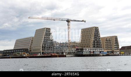 Développement résidentiel moderne sur Paper Island à Copenhague, Danemark. Banque D'Images