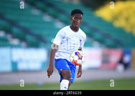 Gladsaxe, Danemark. 08 septembre 2023. Kyliane Dong de France vu lors d'un match amical U20 entre le Danemark U20 et la France U20 au Gladsaxe Stadion à Gladsaxe. (Crédit photo : Gonzales photo - Chrisitan Midtgaard). Banque D'Images