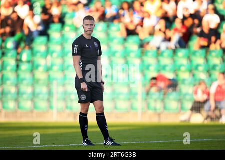 Gladsaxe, Danemark. 08 septembre 2023. Arbitre Jacob Karlsen vu lors d'un match amical U20 entre le Danemark U20 et la France U20 au Gladsaxe Stadion à Gladsaxe. (Crédit photo : Gonzales photo - Chrisitan Midtgaard). Banque D'Images