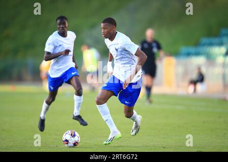 Gladsaxe, Danemark. 08 septembre 2023. Malamine Efekele de France vue lors d'un match amical U20 entre le Danemark U20 et la France U20 au Gladsaxe Stadion à Gladsaxe. (Crédit photo : Gonzales photo - Chrisitan Midtgaard). Banque D'Images