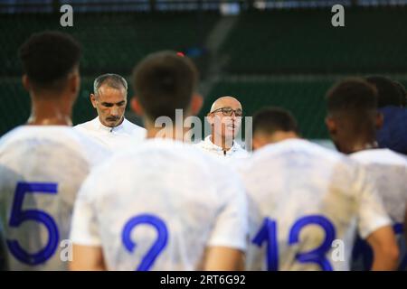 Gladsaxe, Danemark. 08 septembre 2023. L’entraîneur-chef Landry Chauvin, de France, a été vu après le match amical U20 entre le Danemark U20 et la France U20 au Gladsaxe Stadion à Gladsaxe. (Crédit photo : Gonzales photo - Chrisitan Midtgaard). Banque D'Images