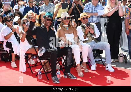 Camden Town, Londres, Royaume-Uni. 9 septembre 2023. Jeffrey Daniel, Corolyn Griffey, Howard Hewett de Shalamar participent au Music Walk of Fame - Camden Music Festival, Londres, Royaume-Uni. Crédit : Voir Li/Picture Capital/Alamy Live News Banque D'Images