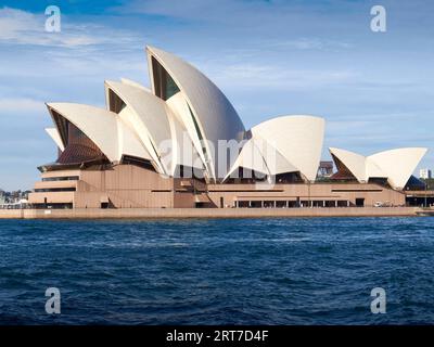 Opéra de Sydney vu depuis Circular Quay. Sydney, Nouvelle-Galles du Sud, Australie. Banque D'Images