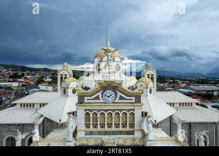 La belle basilique de notre-Dame des Anges à Cartago Costa Rica - la Virgen de los Angeles est Costa Rica - Cathédrale Banque D'Images