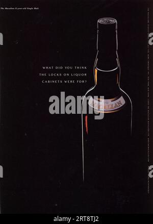Magazine vintage 'Playboy', annonce d'avril 2004, États-Unis Banque D'Images