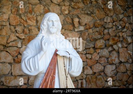 Chapelle de la Divine Miséricorde à Medjugorje, Bosnie-Herzégovine. Banque D'Images