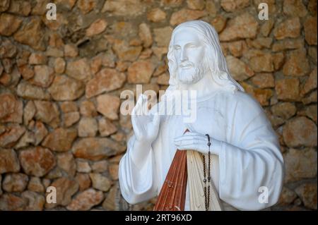 Chapelle de la Divine Miséricorde à Medjugorje, Bosnie-Herzégovine. Banque D'Images