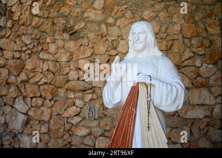 Chapelle de la Divine Miséricorde à Medjugorje, Bosnie-Herzégovine. Banque D'Images