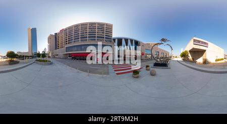 Vue panoramique à 360° de Atlanta, GA, États-Unis - 8 septembre 2023 : 360 photo Andrew Young International Boulevard