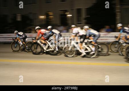 Tour de Lafayette 2023 pendant la Gateway Cup 2023 à St. Louis, Missouri, USA cyclisme féminin Banque D'Images