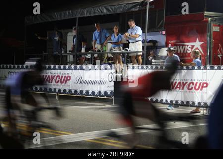 Tour de Lafayette 2023 pendant la Gateway Cup 2023 à St. Louis, Missouri, USA cyclisme féminin Banque D'Images