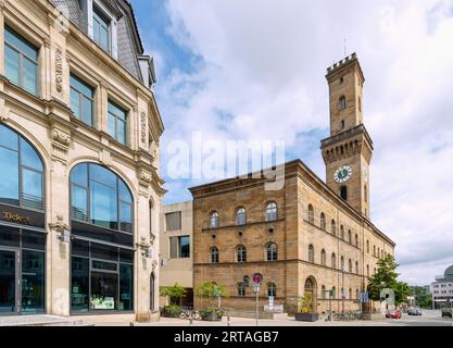 Hôtel de ville de Fürth sur Brandenburger Strasse à Fürth en Bavière, Allemagne Banque D'Images