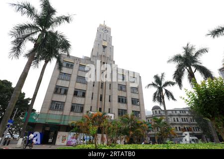 Guangzhou, Chine - 4 avril 2019 : décor architectural de la bibliothèque pour enfants de Guangzhou, ville de Guangzhou, province du Guangdong, Chine Banque D'Images