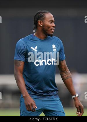 Pendant la session nets au Kia Oval, Londres. Date de la photo : mardi 12 septembre 2023. Banque D'Images