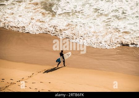 Surf Lifestyle, Sagres, Algarve, Portugal, Février 2019 Banque D'Images