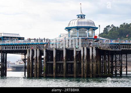 Jetée de Llandudno Banque D'Images