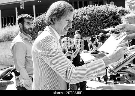 VENISE, ITALIE - 01 SEPTEMBRE : WES Anderson participe au photocall du 80e Festival international du film de Venise le 01 septembre 2023 à Venise, en Italie Banque D'Images