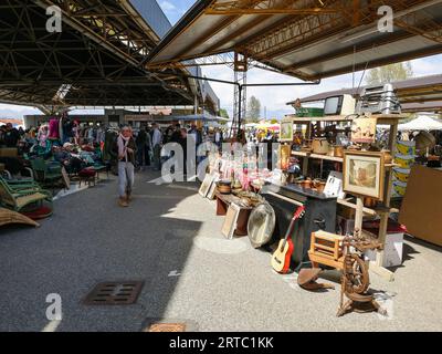 Italie, Borgo d'Ale, foire des antiquités Banque D'Images