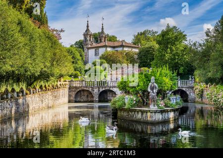 Pazo de Oca, ESTRADA, Galice, Espagne Banque D'Images