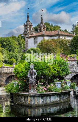 Pazo de Oca, ESTRADA, Galice, Espagne Banque D'Images