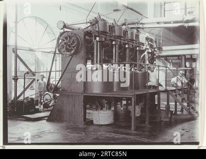 Sugar Company Factory, Vintage Archive photo, 1900, Bali, Java, Indonésie - Indes orientales néerlandaises - colonialisme européen néerlandais indonésie Banque D'Images