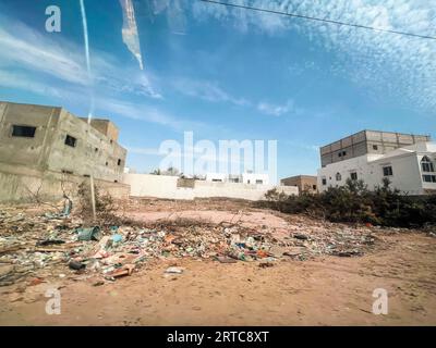 Mauritanie, Nouakchott, en périphérie Banque D'Images