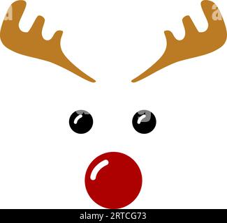 Icône renne Illustration de Vecteur