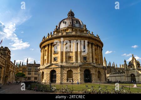 Radcliffe Camera Library à Oxford, Oxfordshire, Angleterre, Royaume-Uni, Europe Banque D'Images