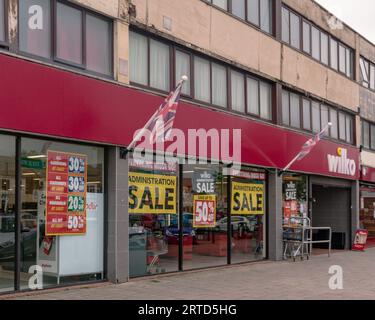 Derby, Royaume-Uni, 12e. Septembre 2023 : Wilko Store crédit : Clive Stapleton/Alamy Live News Banque D'Images