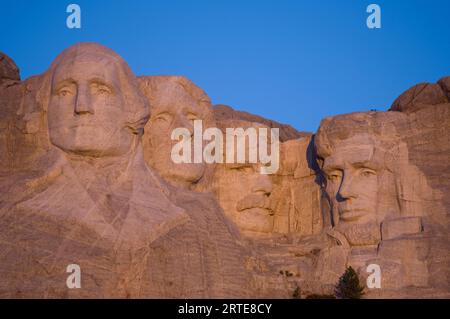 Mémorial national du Mont Rushmore ; Keystone, Dakota du Sud, États-Unis d'Amérique Banque D'Images